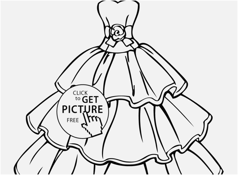 827x609 Free Wedding Coloring Pages To Print Display Clothes Coloring Page