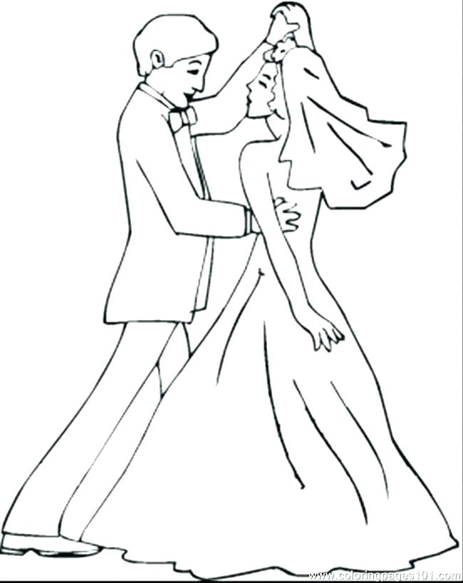 650x818 Wedding Coloring Pages Print Free Wedding Coloring Pages