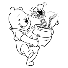 230x230 Top Free Printable Cute Winnie The Pooh Coloring Pages Online