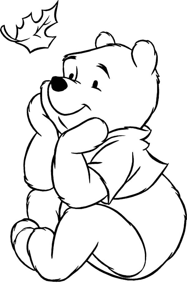 600x923 Winnie The Pooh Fall Coloring Pages