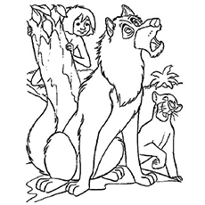 230x230 Top Free Printable Wolf Coloring Pages Online