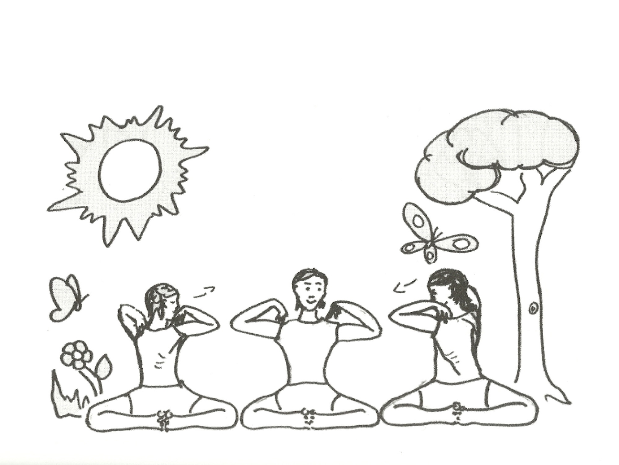 2000x1501 Yoga Coloring Pages For Kids Free Loving Printable