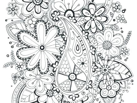 440x330 Zentangle Printable Coloring Pages Coloring Pages Packed