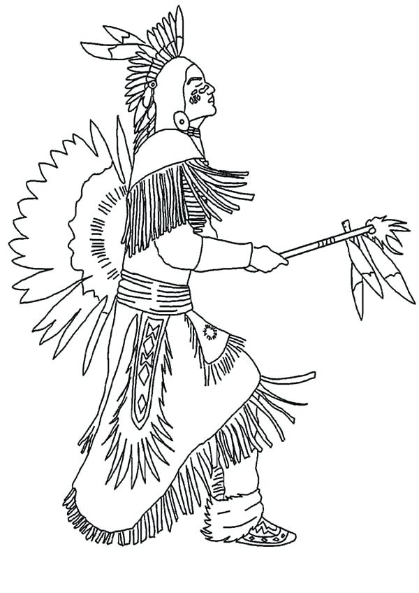 600x848 Indian Coloring Pages Native Coloring Books Coloring Pages