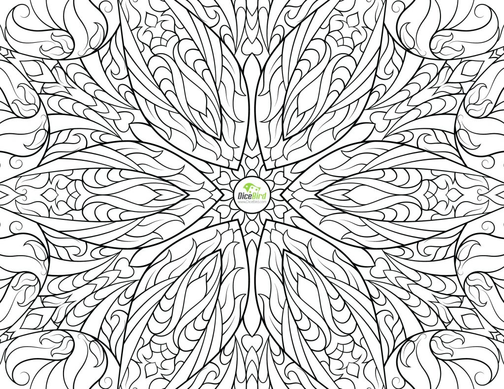 1024x791 Coloring Page Hard Coloring Pages For Adults Freedom Flower