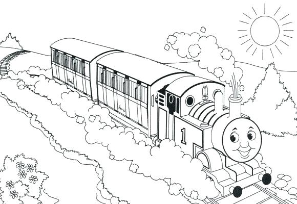 580x400 Freight Train Coloring Pages Train Coloring Pages For Kids