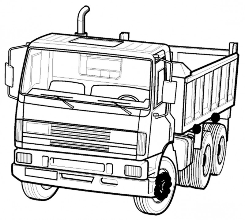 Freightliner Coloring Pages at GetDrawings.com | Free for ...