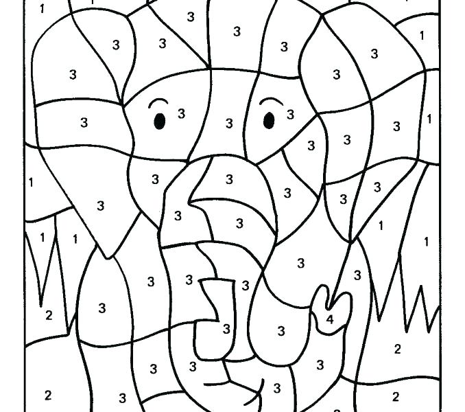 French Color By Numbers Coloring Pages at GetDrawings | Free download