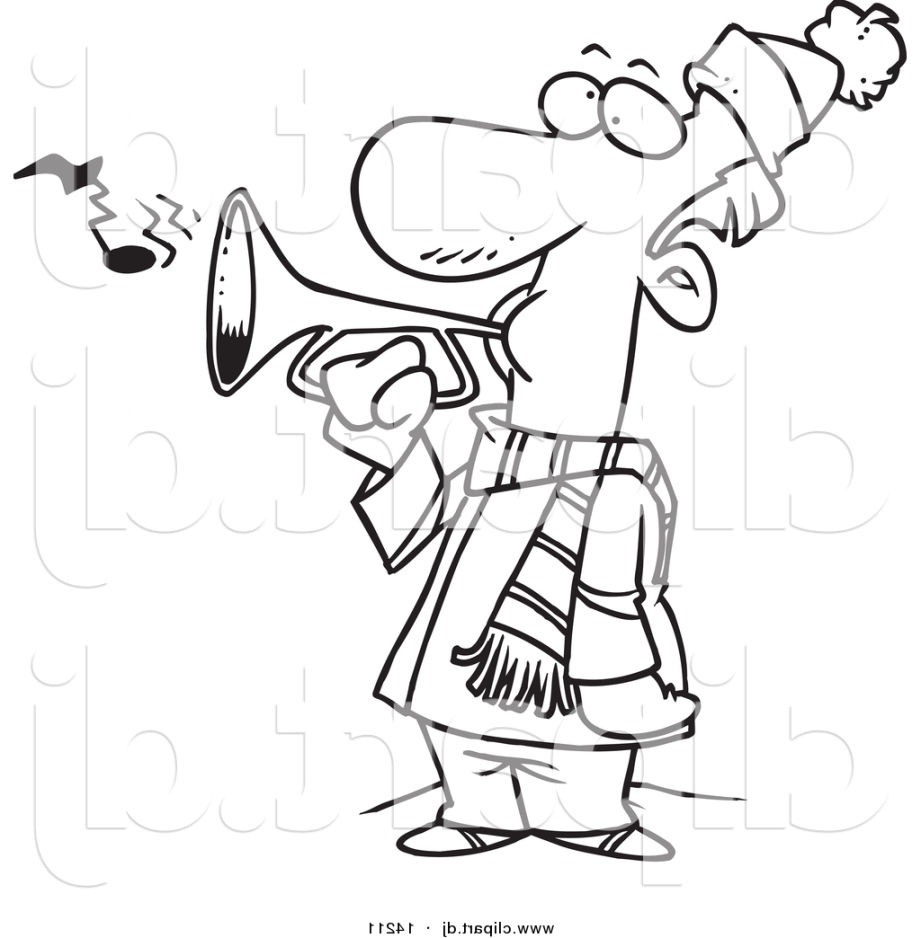 921x938 Beautiful French Horn Coloring Pages Image Collection