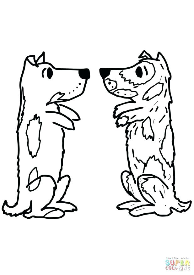 618x874 Poodle Coloring Page Click The Harry Dog Clean And Dirty Coloring