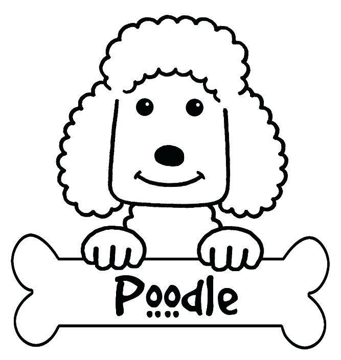 667x705 Poodle Coloring Poodle Colouring Pages Standard Poodle Coloring