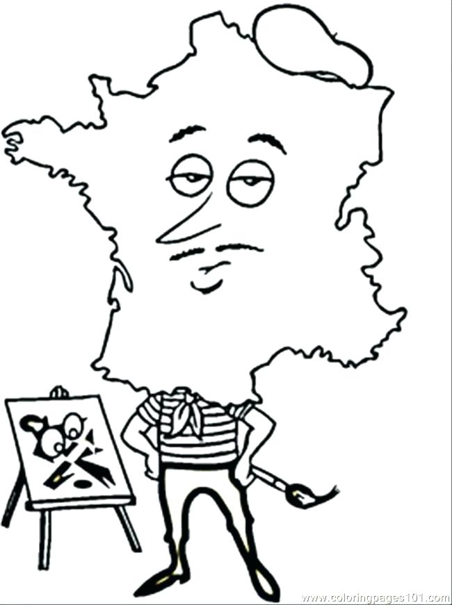 650x871 French Coloring Pages