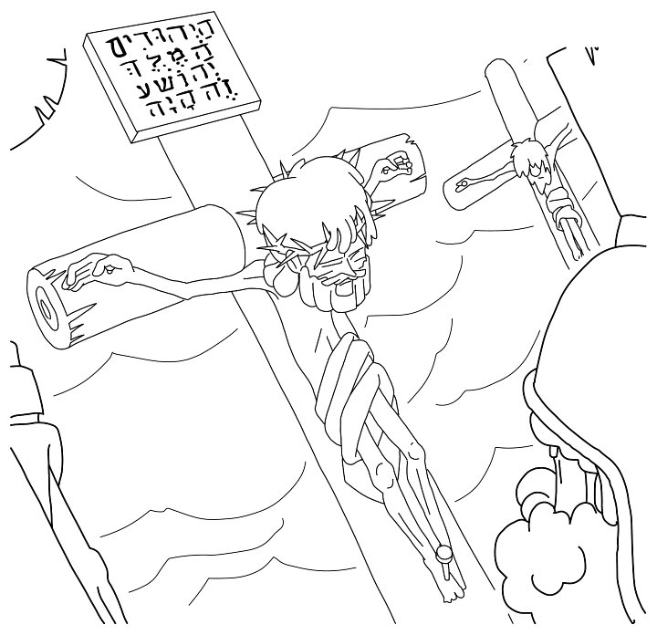 720x696 Jesus Dies On The Coloring Page For Good Friday Coloring