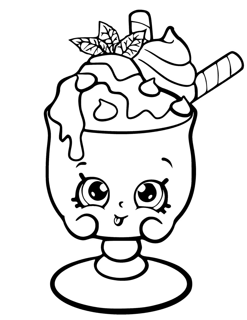 805x1042 Frost Fridge Refrigerator Shopkins Coloring Page