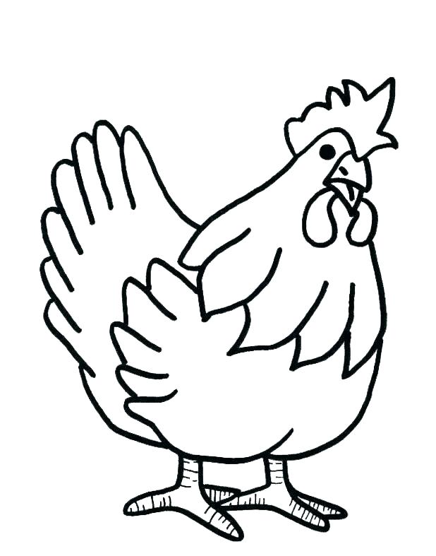 618x787 Fried Chicken Coloring Page Little Pages Pictures Fuhrer Von