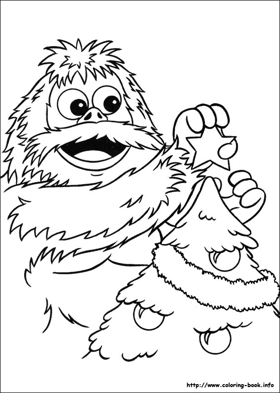 567x794 Abominable Snowman Coloring Pages