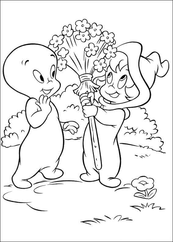 567x794 Kids N Coloring Pages Of Casper The Friendly Ghost