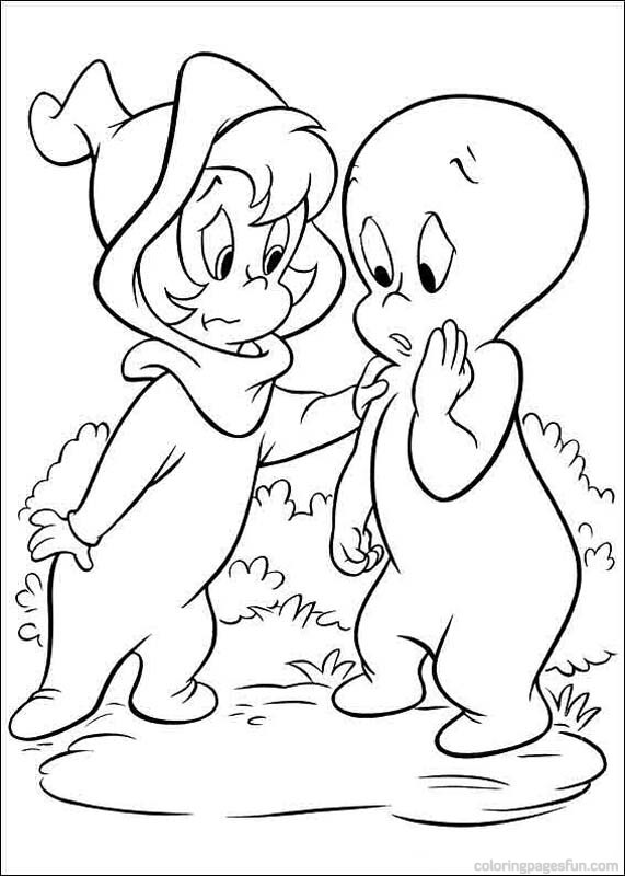 571x800 Casper Coloring Pages Printable Casper The Friendly Ghost
