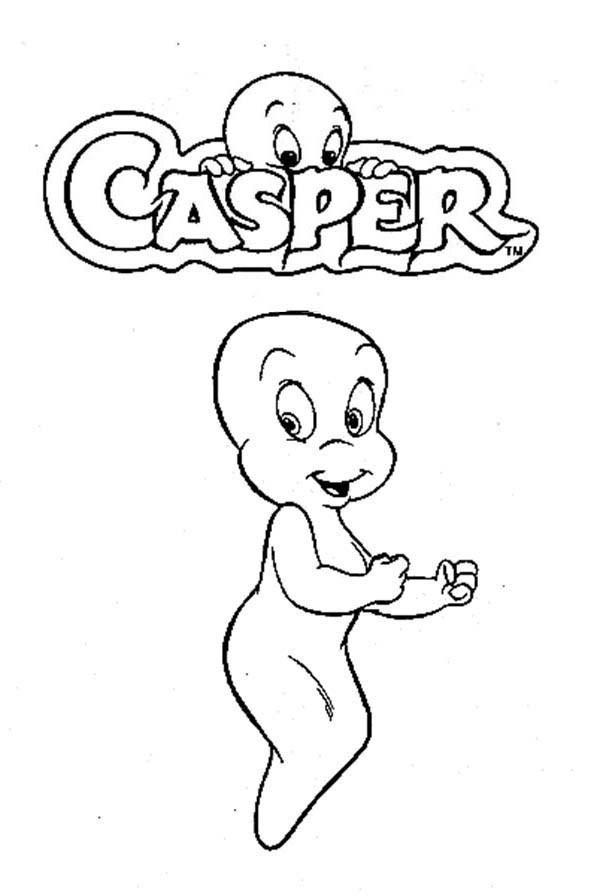 600x896 Casper The Friendly Ghost The Series Coloring Pages Batch Coloring