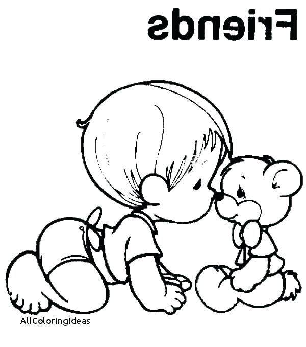 600x679 Friends Coloring Pages Friendship Coloring Pages Best Friends
