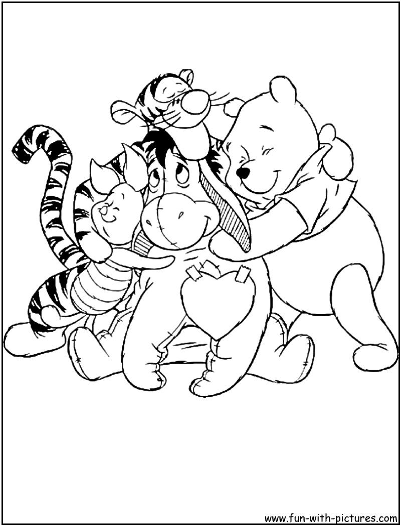 800x1050 Friendship Coloring Pages