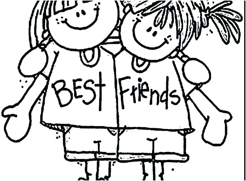 827x609 Friendship Coloring Pages Friends Coloring Pages Happy Tree