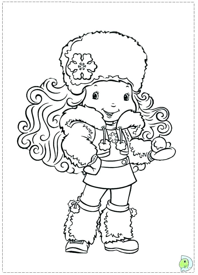 691x960 Strawberry Shortcake And Friends Coloring Pages Friendship