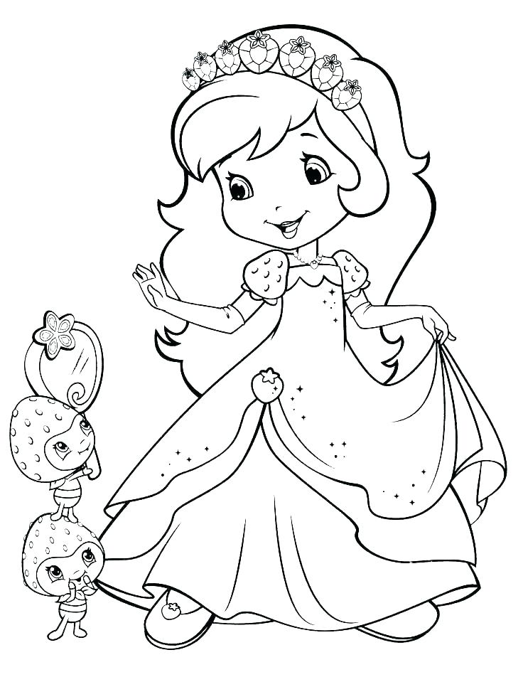 736x952 Coloring Pages Strawberry Shortcake And Friends