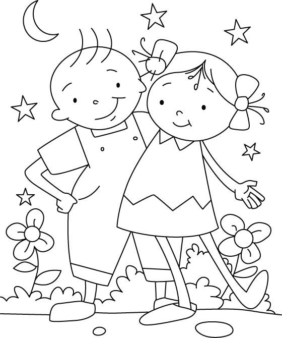 560x670 Each Friend Represents A World In Us Coloring Page For My Boys