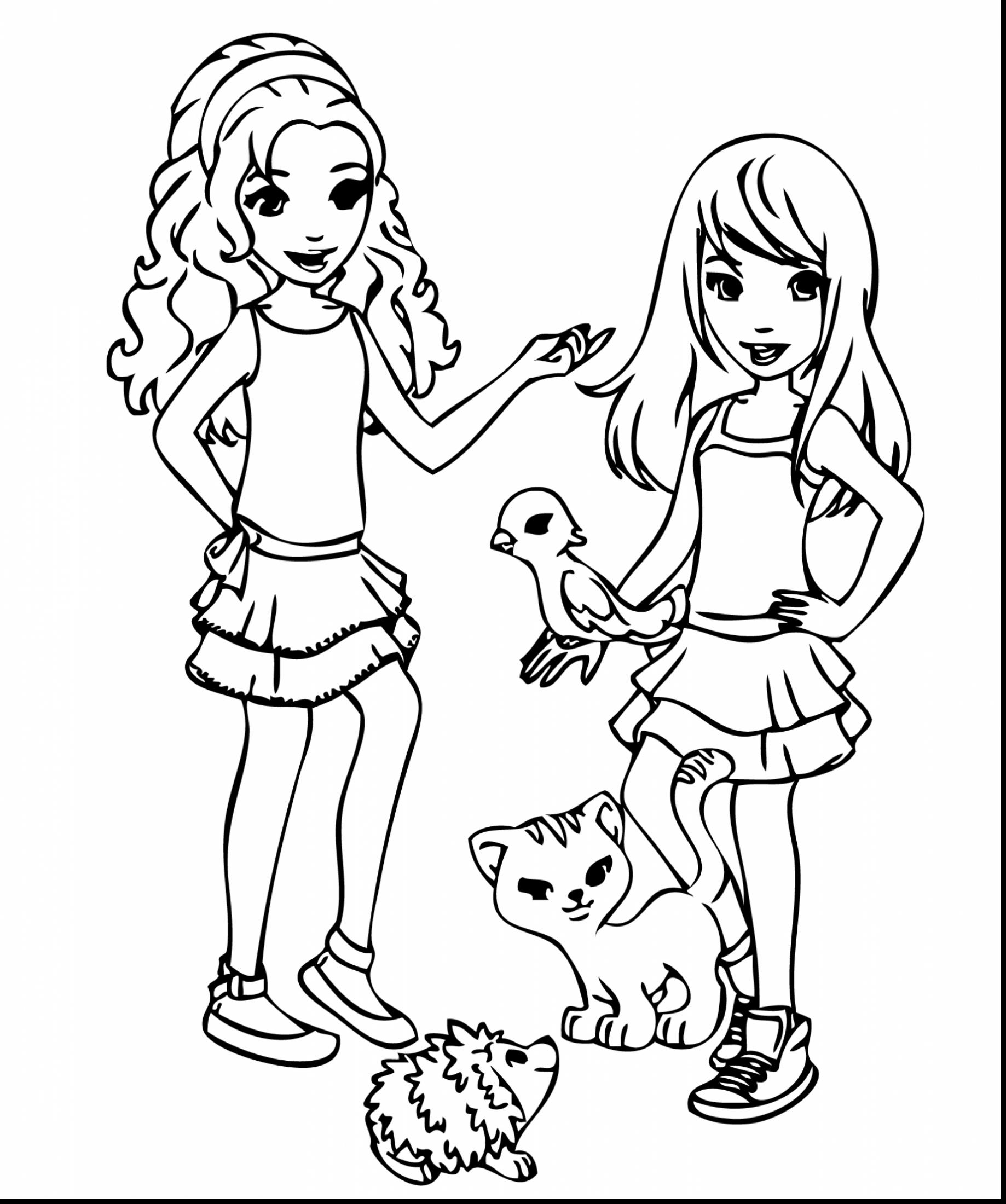 1838x2200 Printable Lego Friends Coloring Pages Printable Free Free