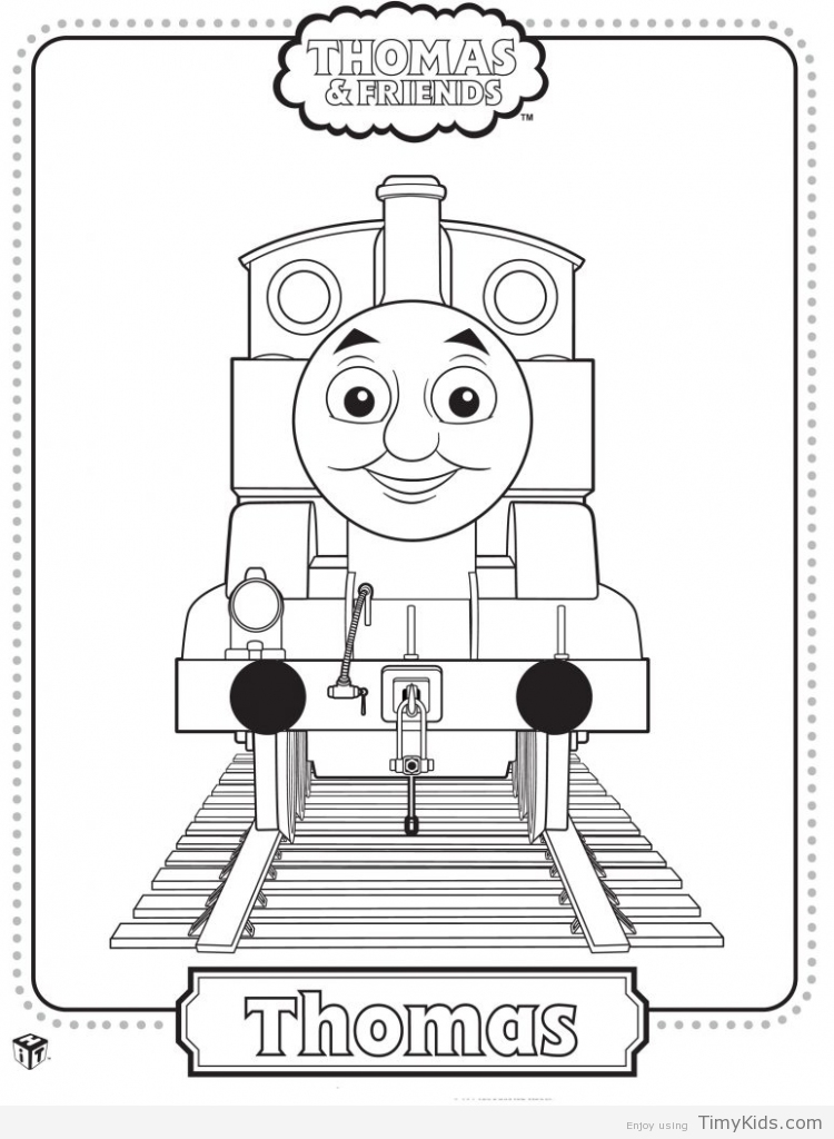 750x1024 Printable Thomas Friends Coloring Pages Timykids
