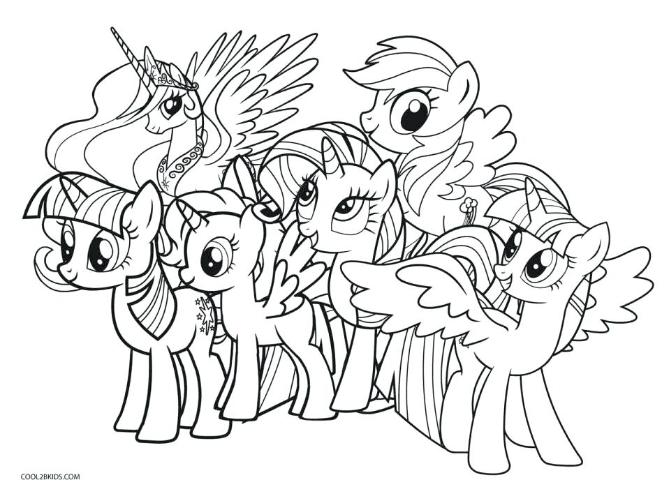 948x711 My Little Pony Coloring Pages Large Size Of My Little Pony