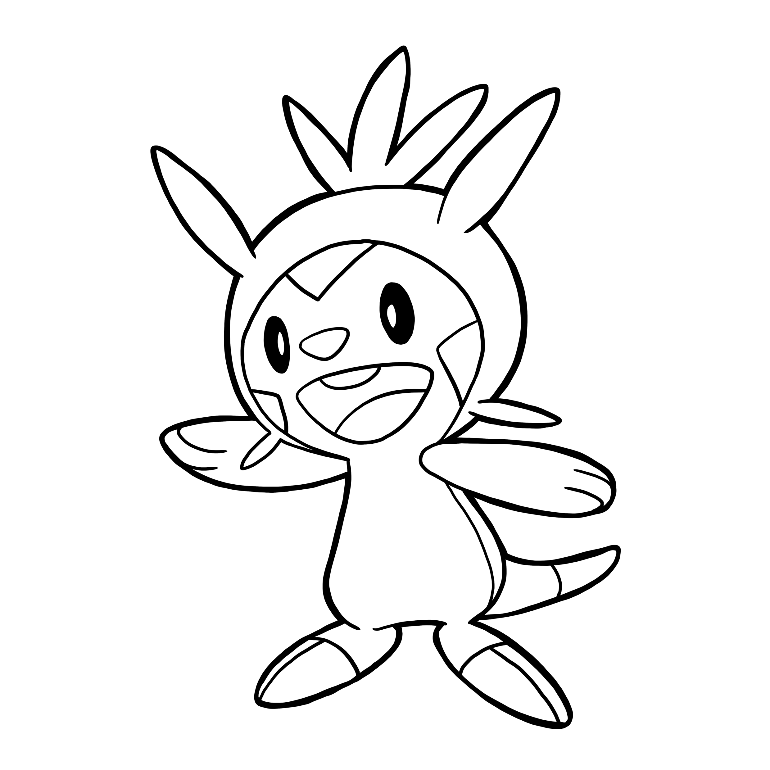 2480x2480 Pokemon Coloring Pages Froakie