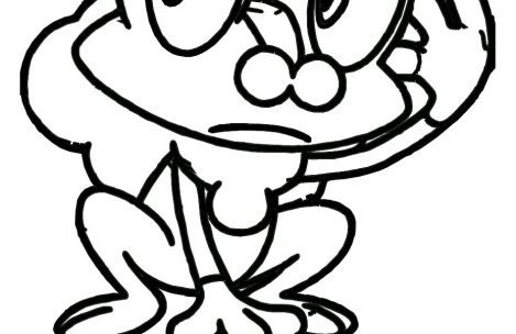 469x304 Pokemon Coloring Pages Froakie Just Colorings