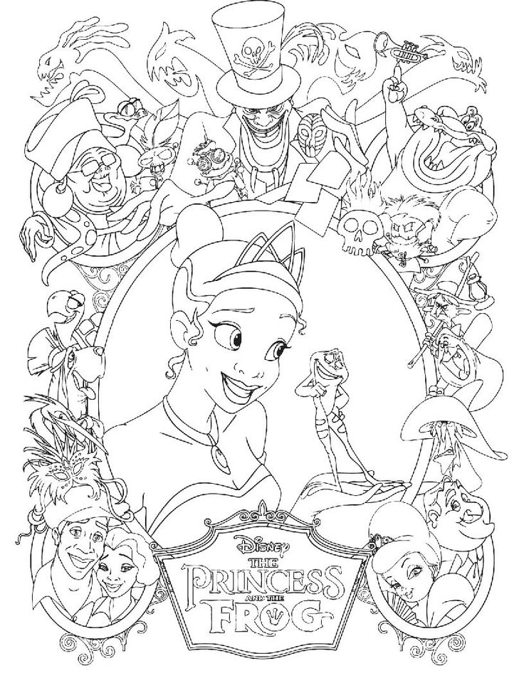 736x946 Top Princess The Frog New Coloring Pages