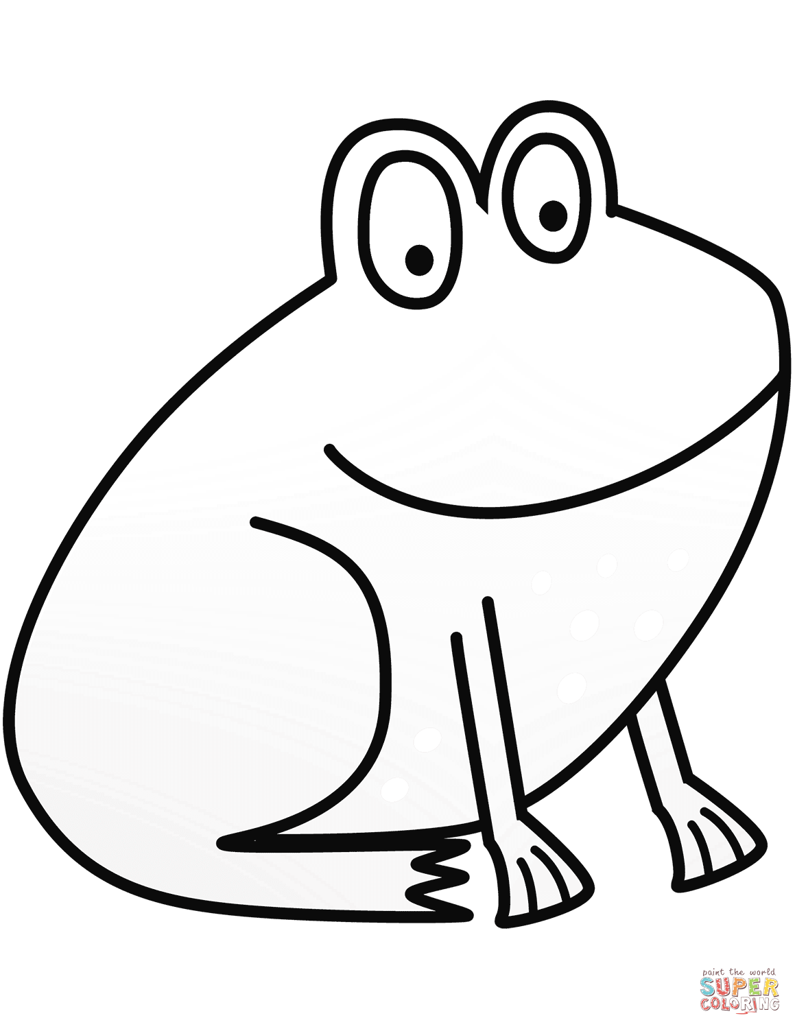 1159x1500 Cartoon Frog Coloring Page Free Printable Coloring Pages Cartoon