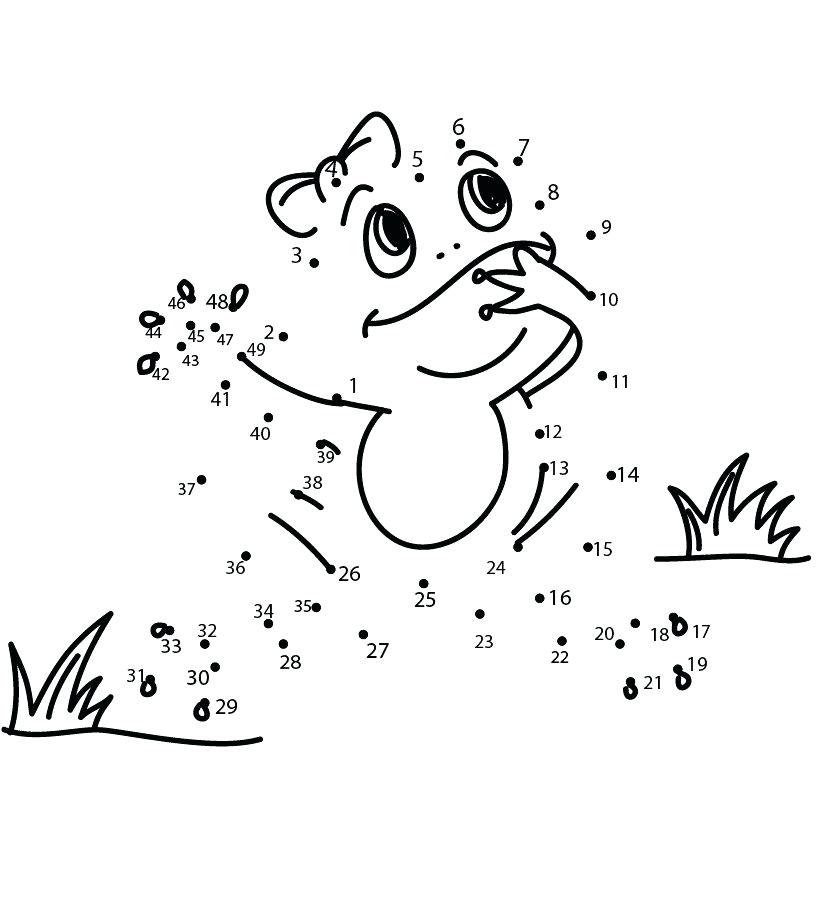 820x900 Coloring Frog Cartoon Frog Coloring Book Dot To Printable