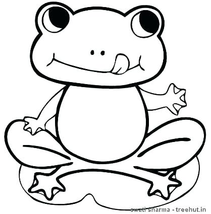 418x425 Frog Coloring Pages Printable Frog Coloring Pages Frog Coloring