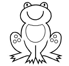 236x224 Coloring Pages For Kids Frog Coloring Page To Print And Color