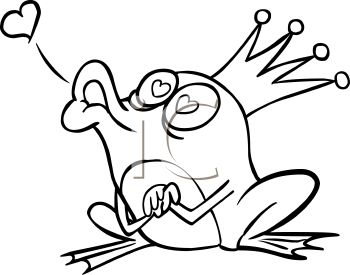 350x275 Frog Prince Coloring Pages