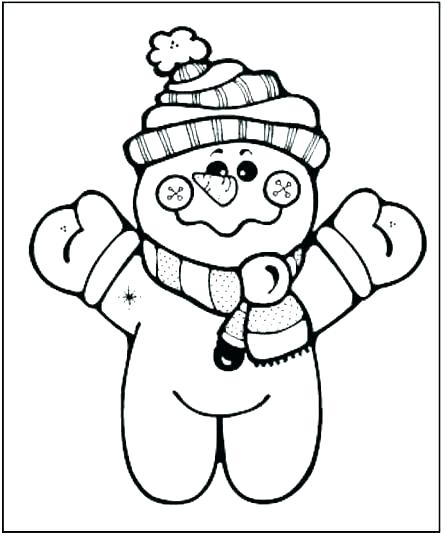445x540 Blank Snowman Coloring Also Blank Snowman Coloring Pages Blank