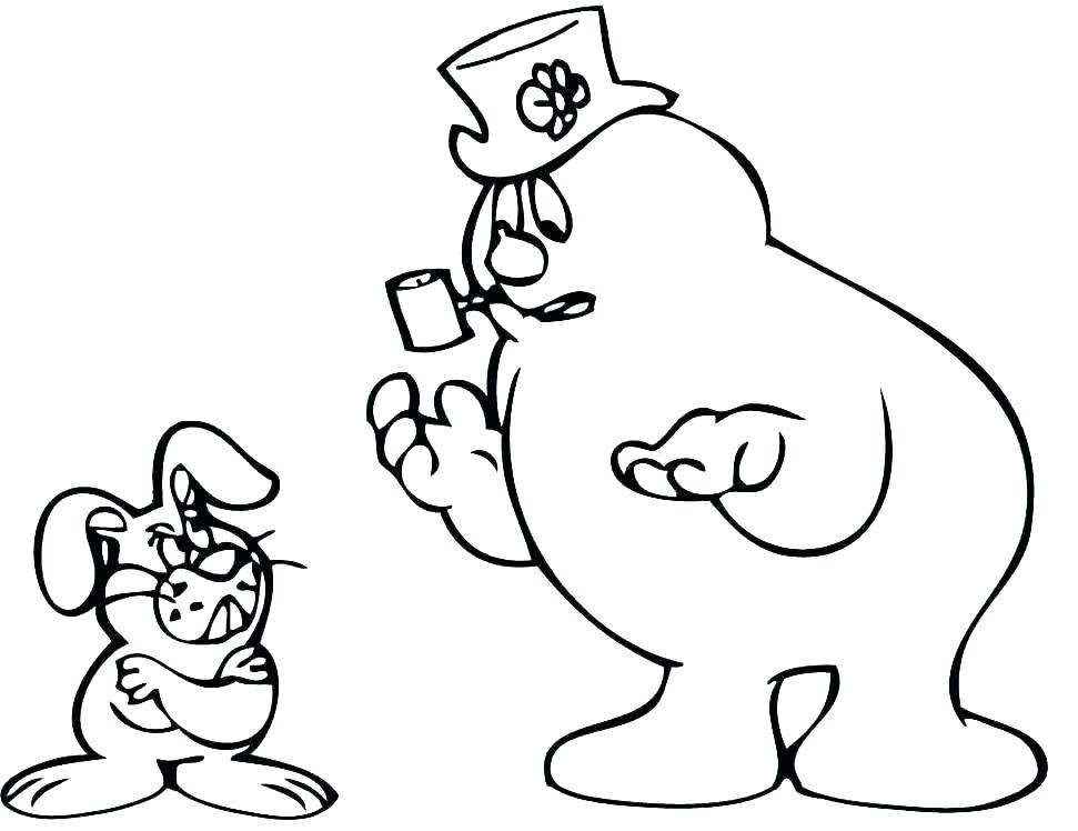 971x748 Snowman Coloring Pages Coloring Pages Of Snowmen Snowman Coloring