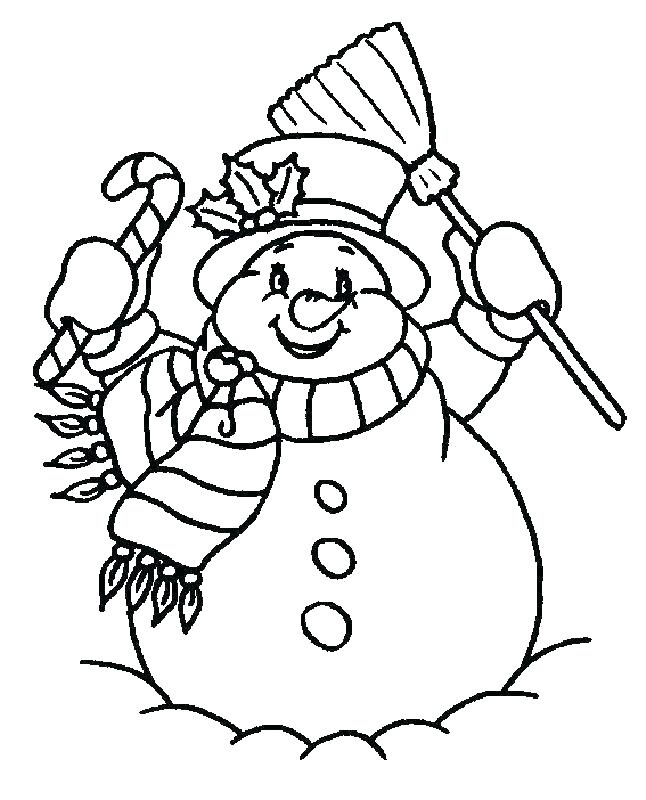 646x800 Coloring Pages Of Snowmen Deepart