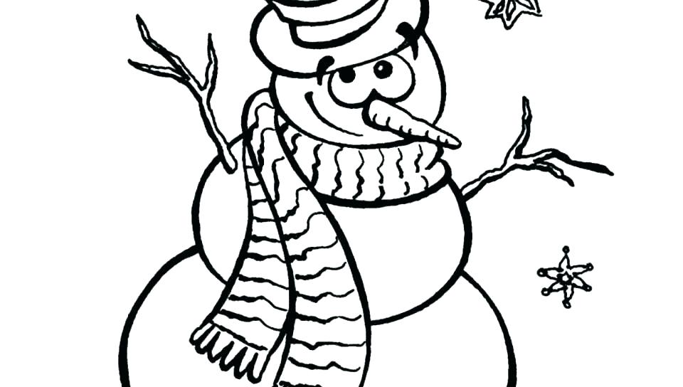 960x544 Snowman Coloring Pages Free Snowman Coloring Pages Free Frosty