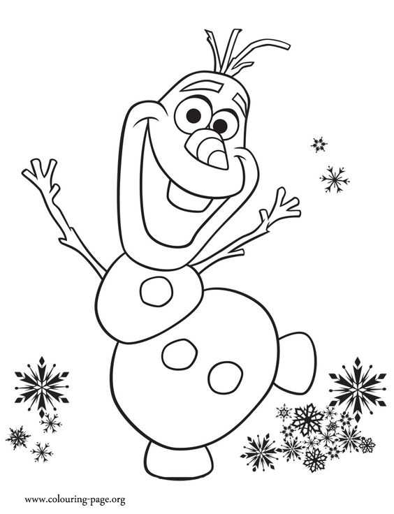 564x736 Desenhos Para Colorir Frozen Modelos Para Imprimir! Olaf
