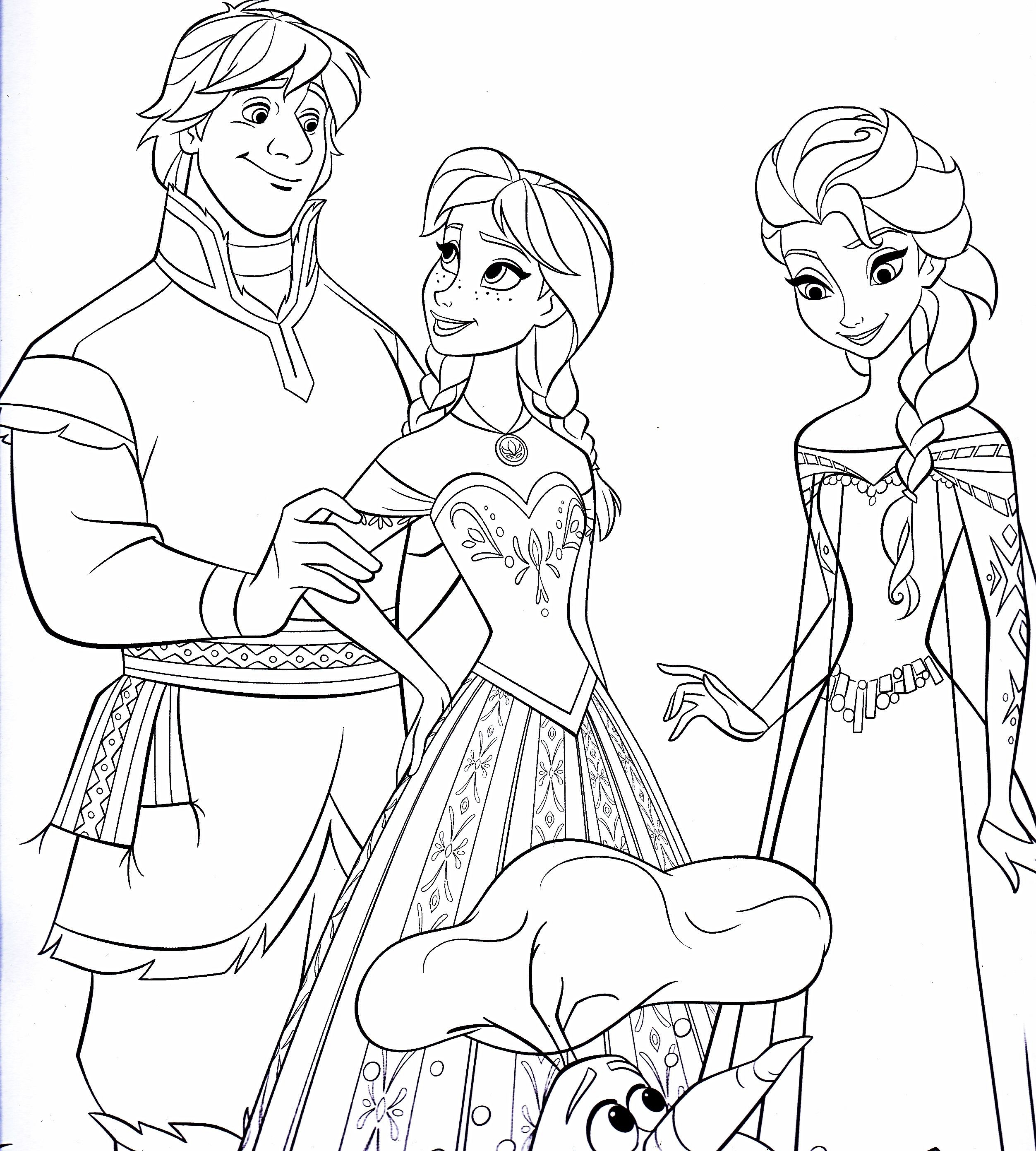2504x2780 Elsa And Anna Olaf Coloring Pages Best Of Disney Frozen Coloring