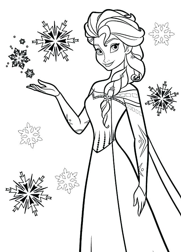 Frozen Coloring Pages Free Printables at GetDrawings | Free download