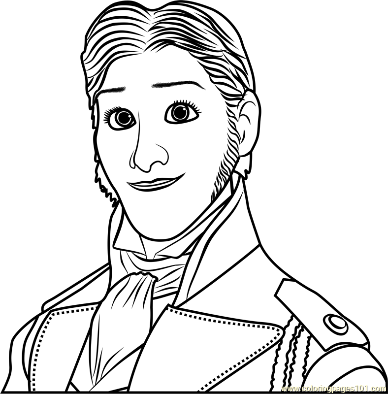 788x800 Frozen Coloring Pages