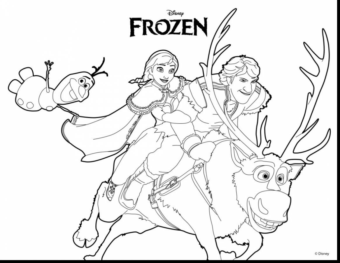 1166x902 Frozen Coloring Pages Online