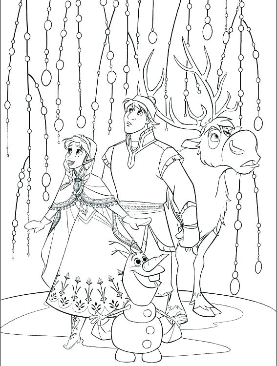 567x750 Free Printable Coloring Pages Frozen Printable Coloring Pages